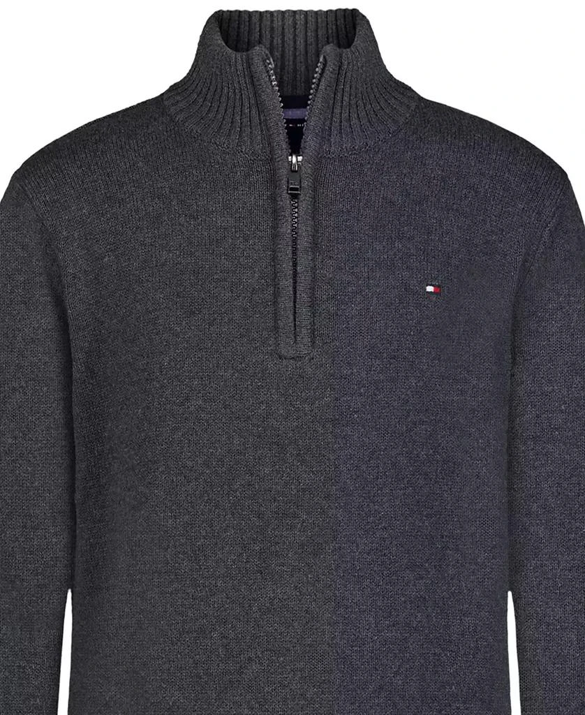 商品Tommy Hilfiger|Boys 8-20 Quarter-Zip Sweater,价格¥227,第3张图片详细描述
