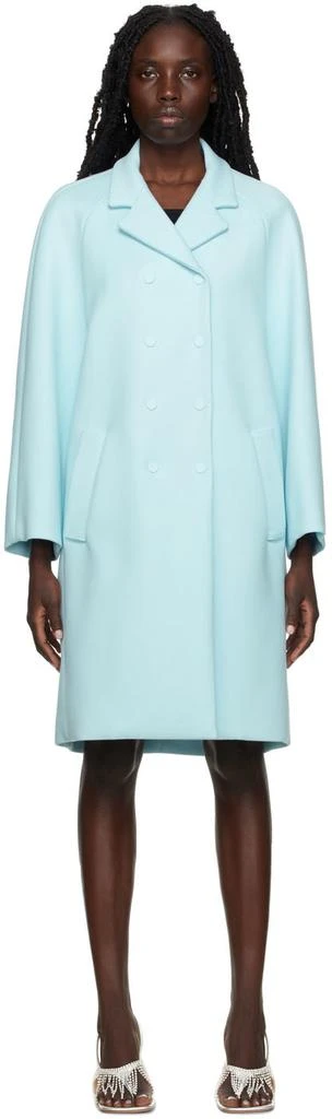 商品Max Mara|Blue Tiberio Coat,价格¥14350,第1张图片