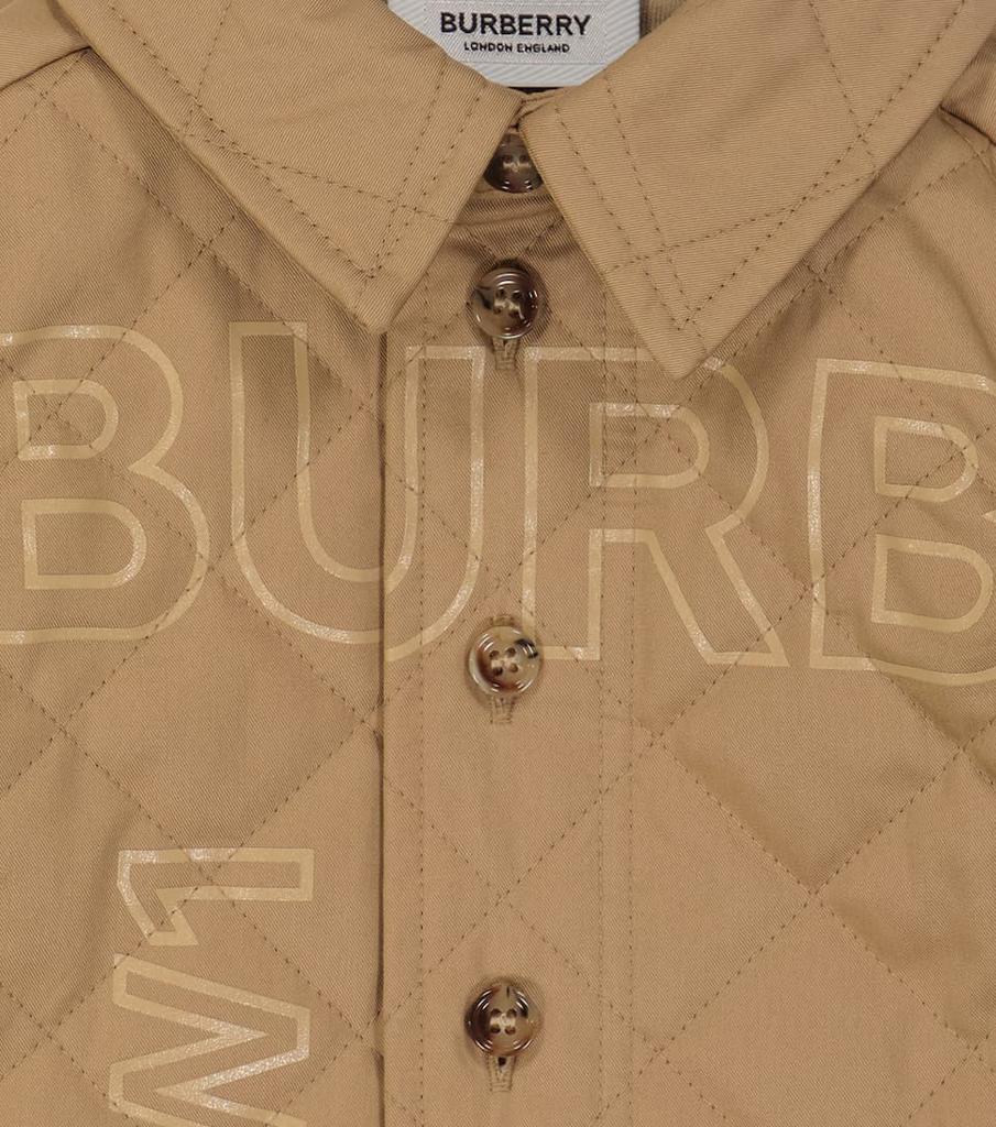 商品Burberry|Baby Horseferry quilted cotton jacket,价格¥2151,第5张图片详细描述