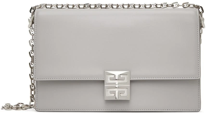 商品Givenchy|灰色中号 4G 单肩包,价格¥15300,第1张图片