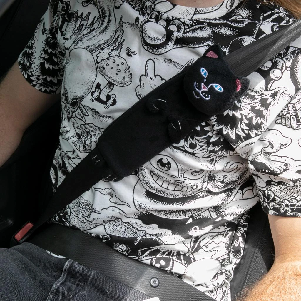 商品RIPNDIP|Jermal Seat Belt Cover (Black),价格¥61,第2张图片详细描述