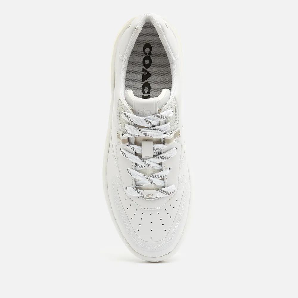 Coach Women's Citysole Suede/Leather Court Trainers商品第3张图片规格展示