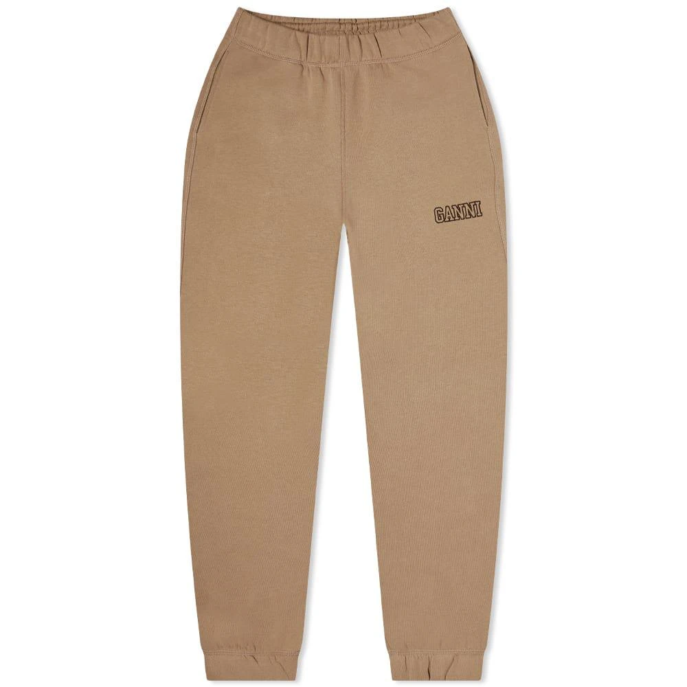 商品Ganni|GANNI Software Logo Cuffed Sweat Pant,价格¥361,第1张图片