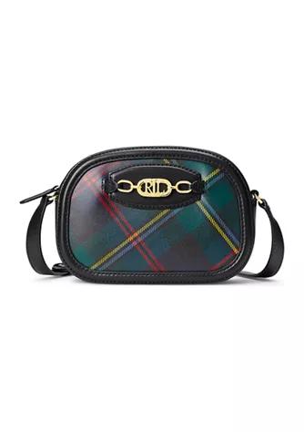 Plaid Leather Medium Jordynn Crossbody Bag商品第1张图片规格展示