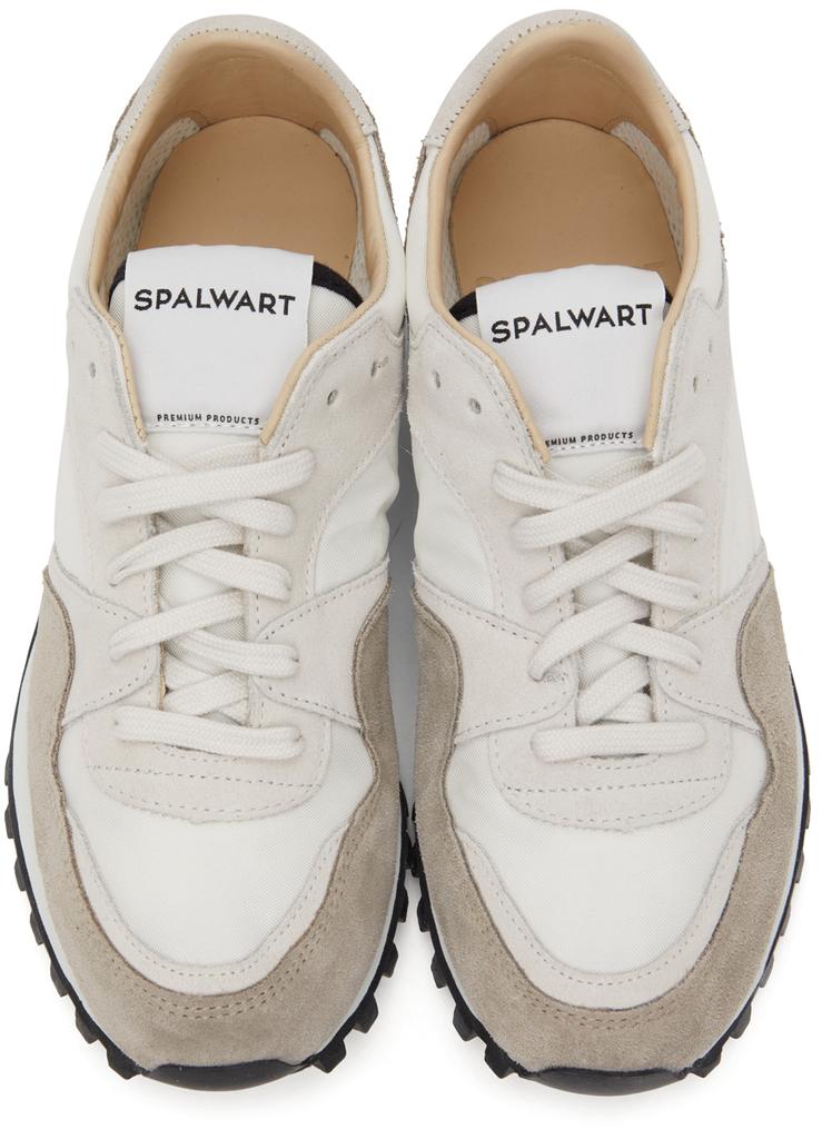 Off-White & Beige Marathon Trail Low Sneakers商品第5张图片规格展示