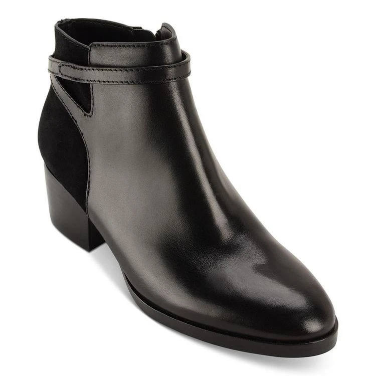 商品Ralph Lauren|Damara Booties 矮粗跟踝靴,价格¥416,第2张图片详细描述