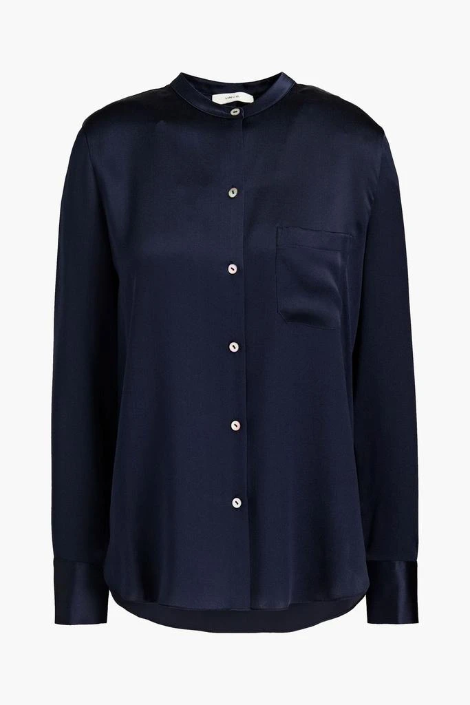 商品Vince|Silk-charmeuse shirt,价格¥667,第1张图片