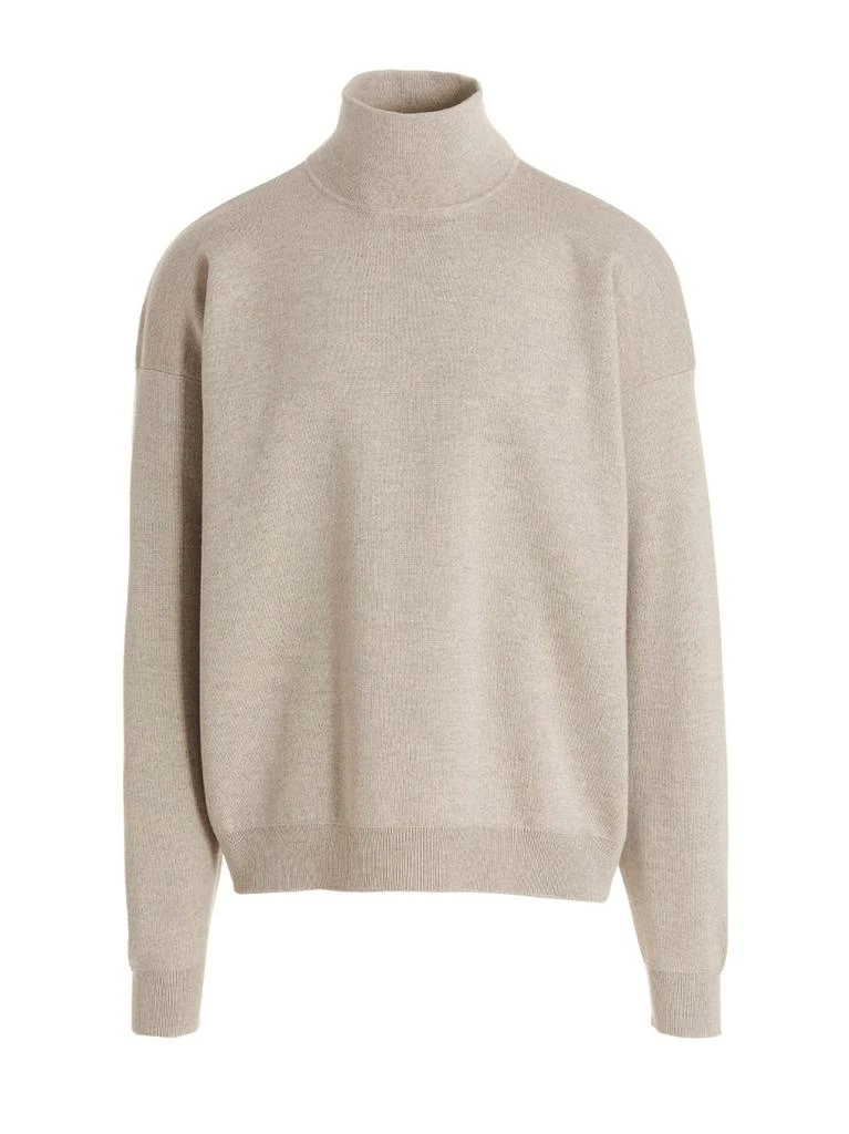 商品Fear of god|Fear of God Logo Patch Turtle Neck Jumper,价格¥8117,第1张图片