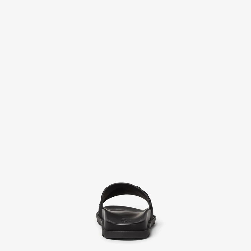 FENDI/芬迪 男士黑色聚氨酯拖鞋 意码 商品