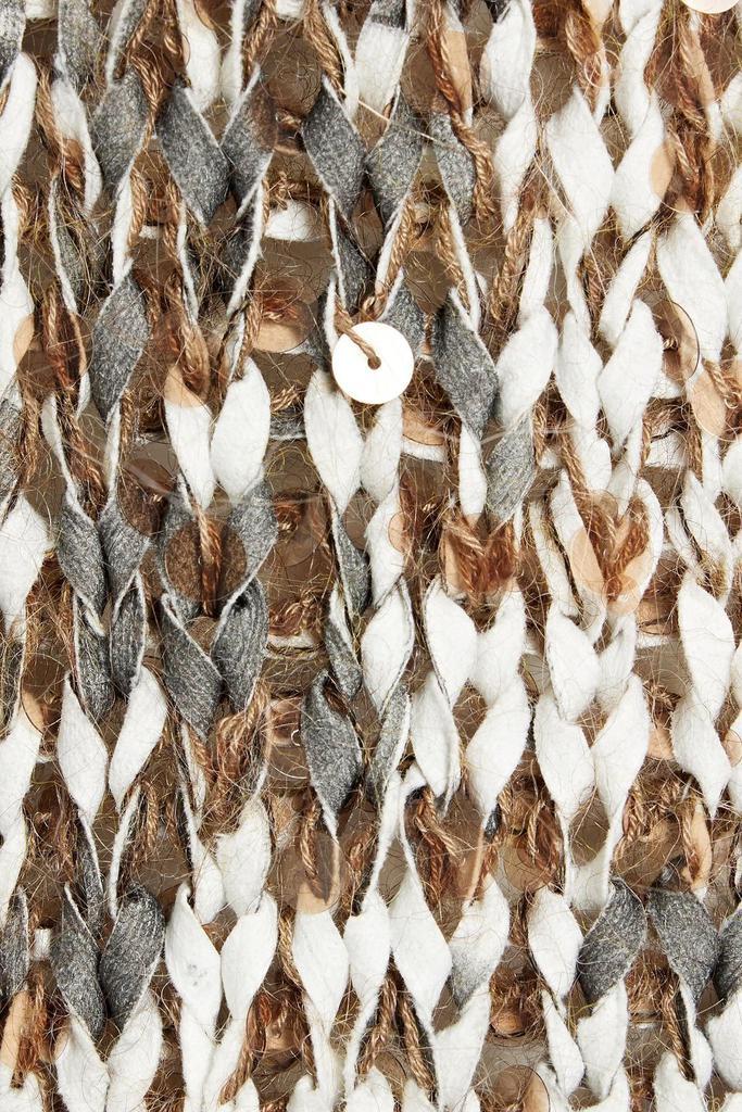 商品Brunello Cucinelli|Sequin-embellished fringed knitted sweater,价格¥8658,第6张图片详细描述