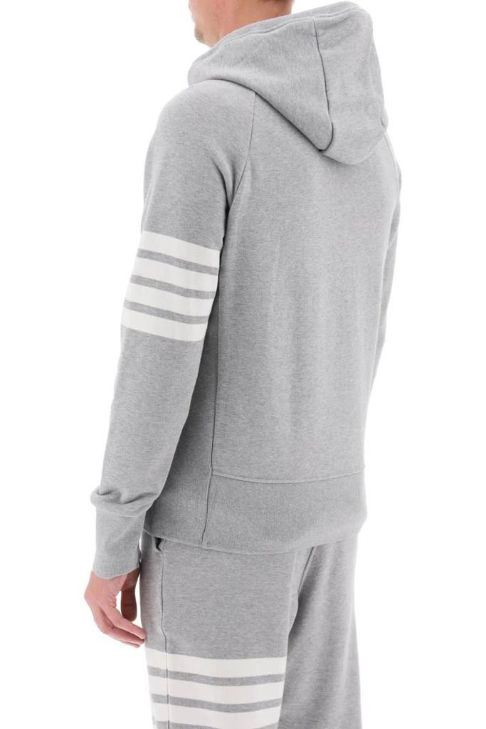 商品Thom Browne|Thom browne 4-bar zip-up hoodie,价格¥6508,第3张图片详细描述