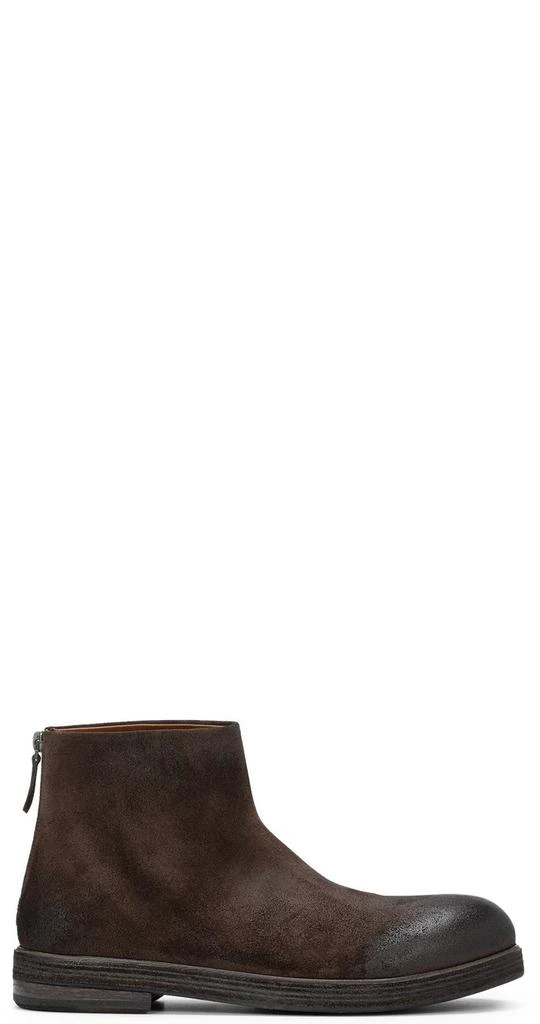 商品Marsèll|Marsèll Round-Toe Ankle Boots,价格¥4985,第1张图片