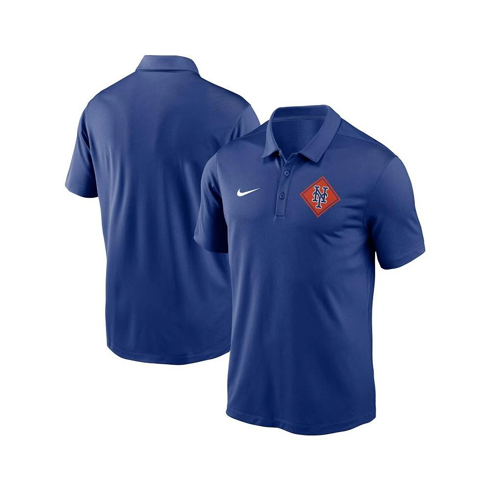 商品NIKE|Men's Royal New York Mets Diamond Icon Franchise Performance Polo Shirt,价格¥309,第1张图片