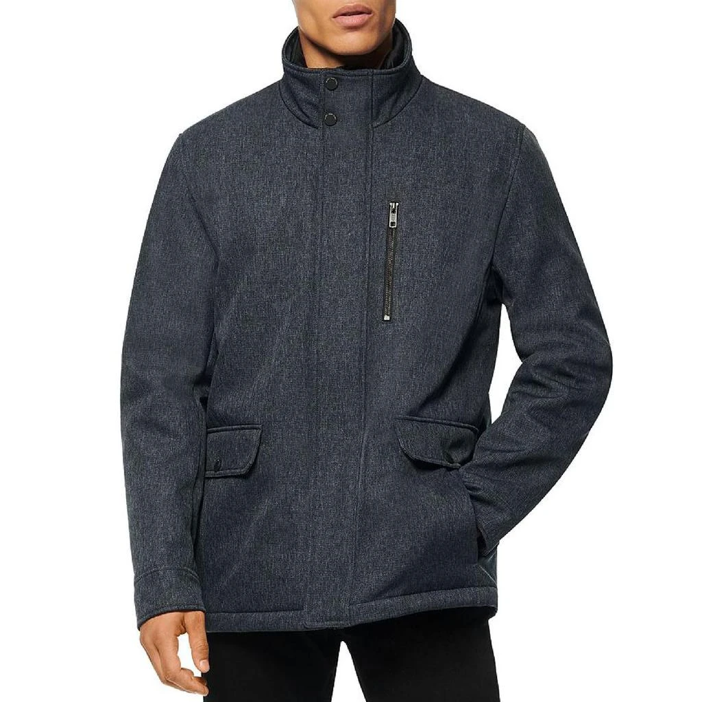 商品Marc New York by Andrew Marc|Marc New York by Andrew Marc Mens   Heathered Heavy Utility Jacket,价格¥262,第1张图片