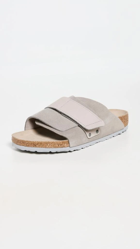 商品Birkenstock|Kyoto Grip Suede Slides,价格¥672,第2张图片详细描述