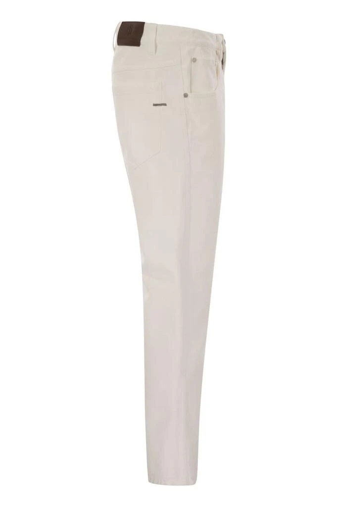 商品Brunello Cucinelli|COTTON 5-POCKET TROUSERS,价格¥7247,第3张图片详细描述