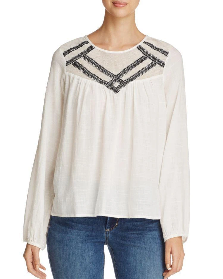 商品VERO MODA|Tappi Long Sleeve Top,价格¥207,第1张图片