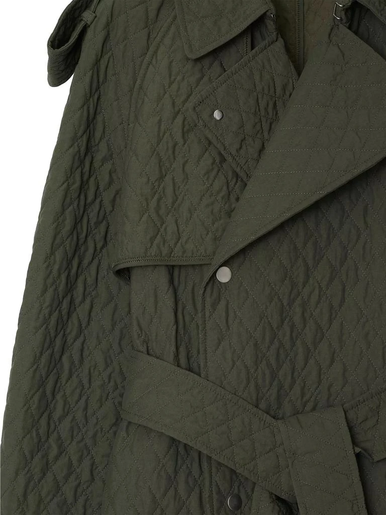 Quilted Double-Breasted Trench Coat 商品