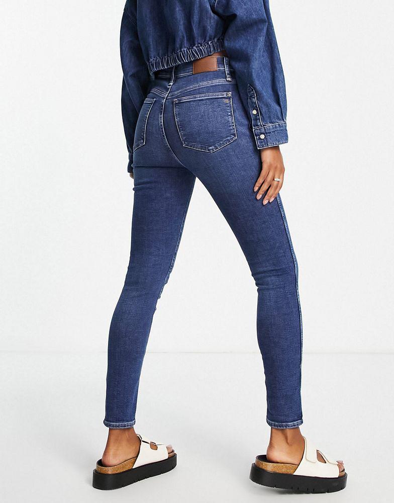 Madewell high rise skinny jean in mid wash商品第4张图片规格展示