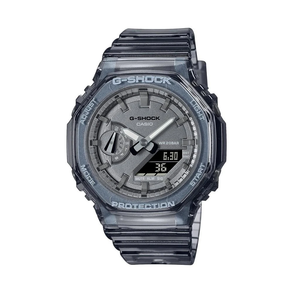 商品G-Shock|Unisex Dark Gray Skeleton Resin Strap Watch 40.4mm GMAS2100SK1A,价格¥667,第1张图片