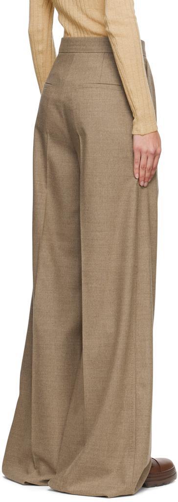 商品Max Mara|Beige Fiore Trousers,价格¥5499,第5张图片详细描述