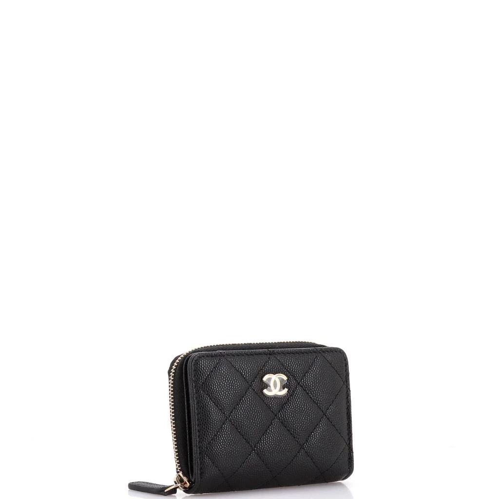 商品[二手商品] Chanel|Classic Zip Around Card Holder Coin Purse Quilted Caviar Small,价格¥6487,第2张图片详细描述