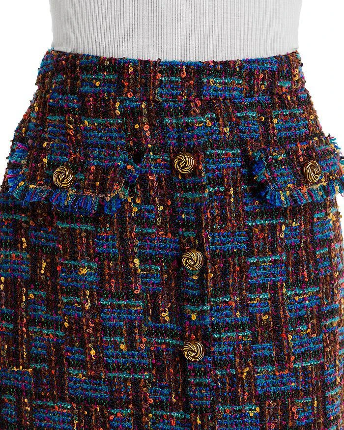 商品AQUA|Tweed Mini Skirt - 100% Exclusive,价格¥183,第5张图片详细描述