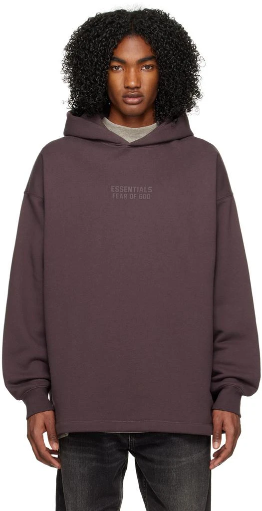 商品Essentials|Purple Relaxed Hoodie,价格¥698,第1张图片