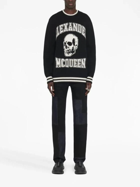 商品Alexander McQueen|Crew Neck Pullover,价格¥7076,第4张图片详细描述