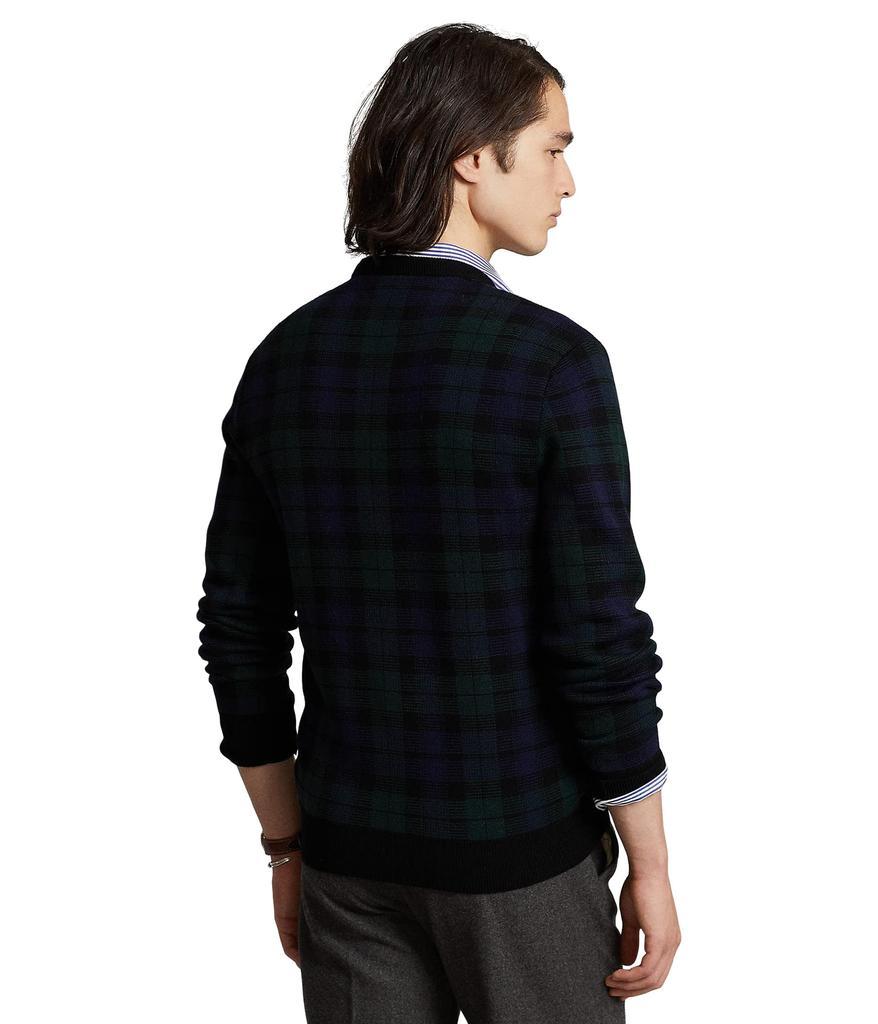 商品Ralph Lauren|Plaid Washable Wool Sweater,价格¥826,第4张图片详细描述