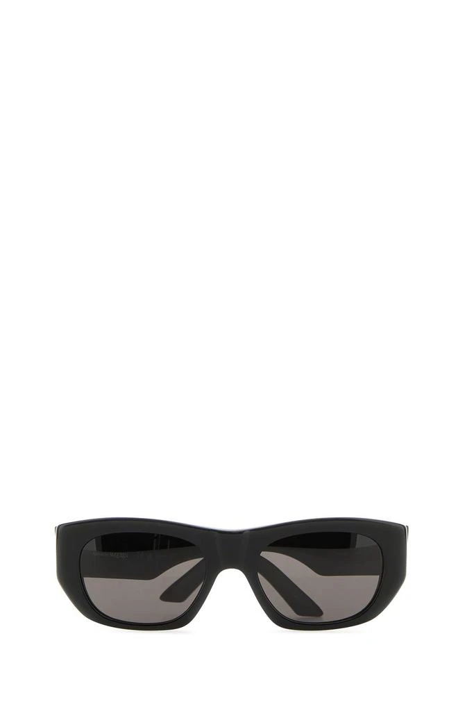 商品Alexander McQueen|Black acetate Punk Rivet sunglasses,价格¥2198,第1张图片