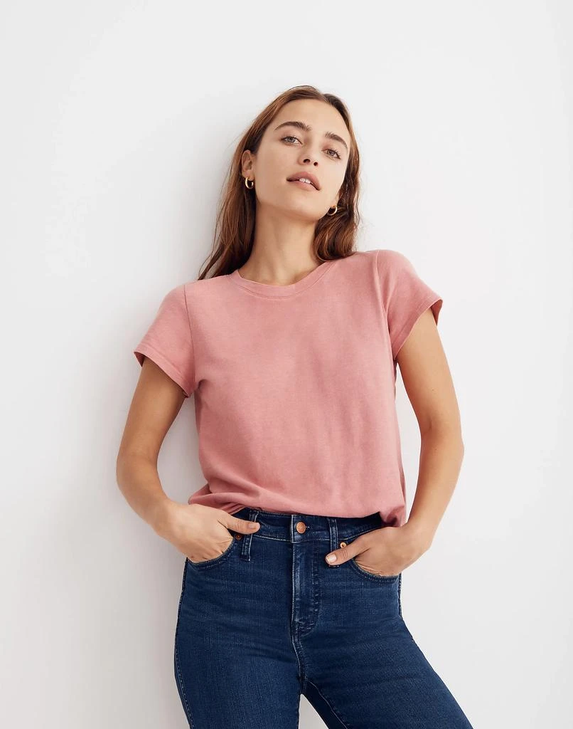 商品Madewell|Madewell x BCRF Shrunken Shirttail Tee,价格¥105,第1张图片