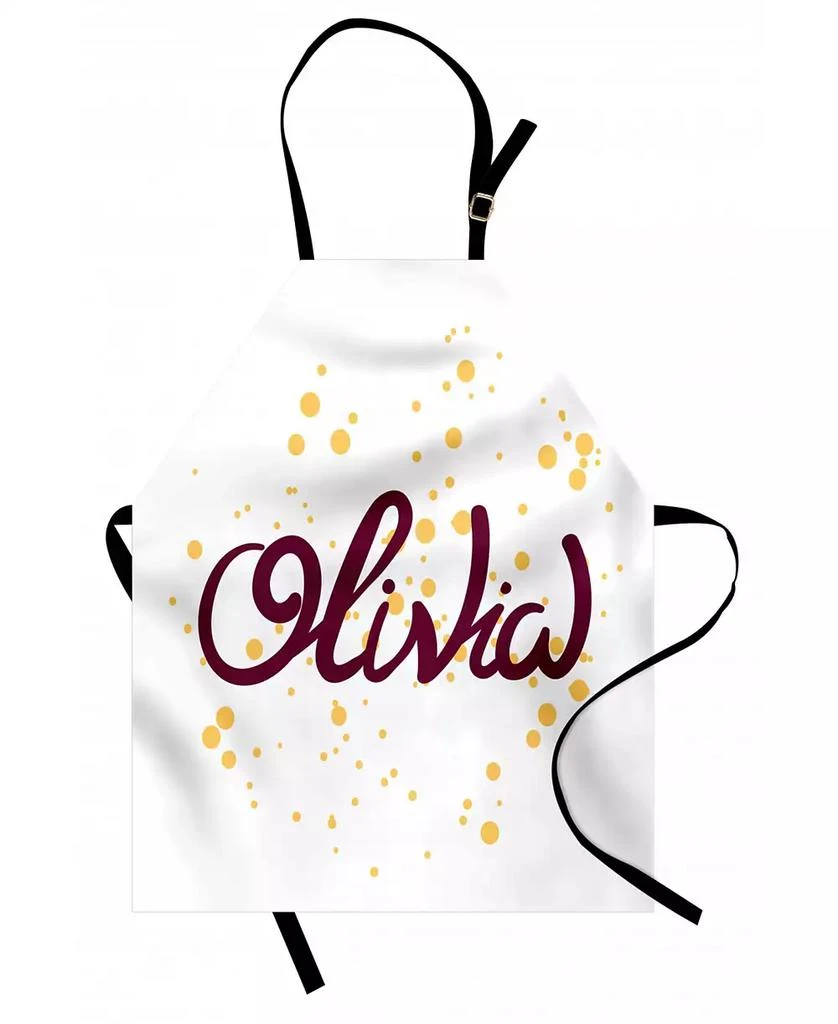 商品Ambesonne|Olivia Apron,价格¥215,第1张图片