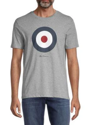 商品Ben Sherman|Target Graphic Heathered T-Shirt,价格¥121,第1张图片