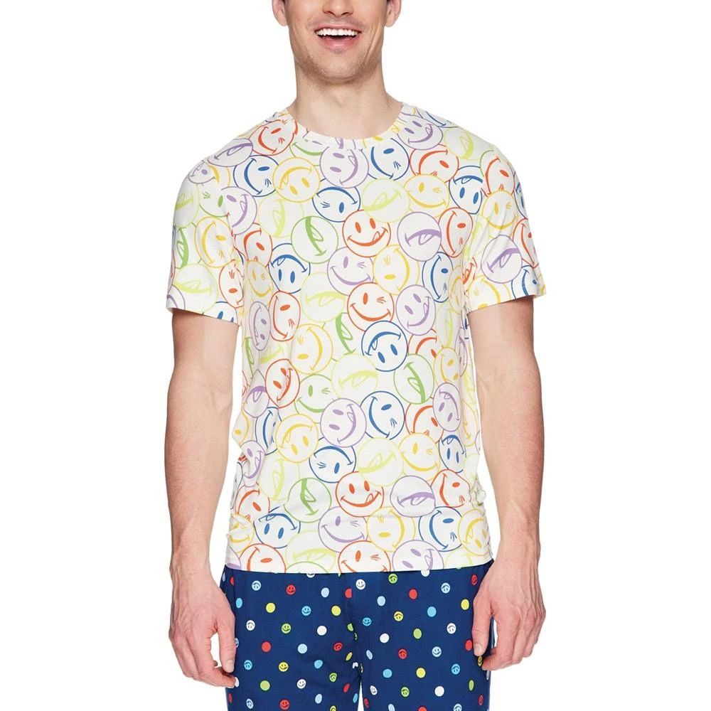 商品Joe Boxer|Men's Super Soft Rainbow Licky Crew Neck T-shirt,价格¥225,第3张图片详细描述