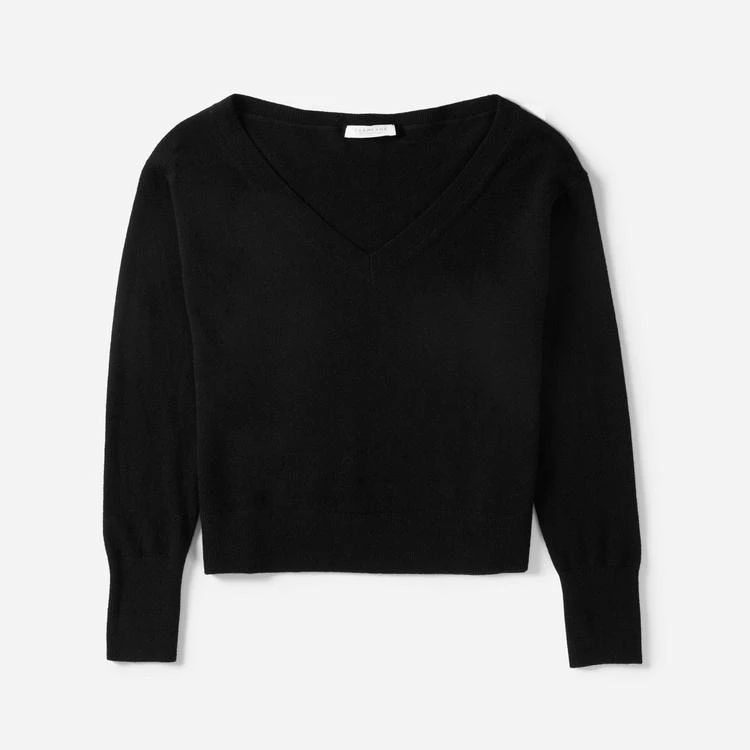 商品Everlane|V领短版羊绒衫,价格¥332,第3张图片详细描述