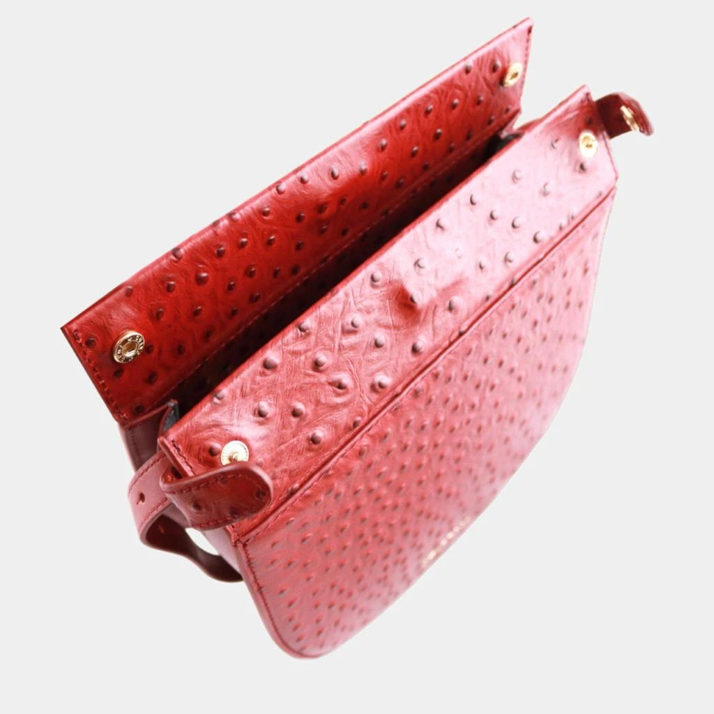 商品Charriol|Charriol Bordeaux Leather Passion Ostrich Crossbody bag,价格¥2653,第2张图片详细描述
