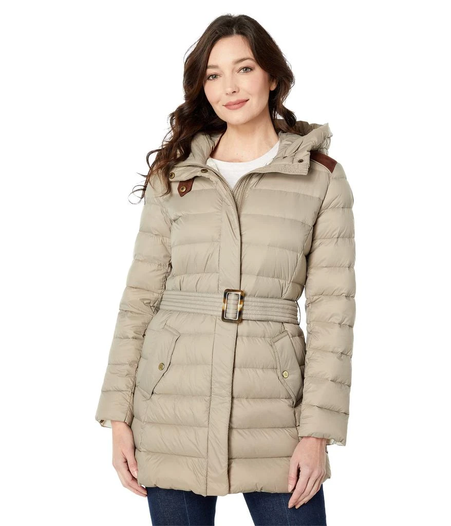 商品Ralph Lauren|Belted Soft Down Coat with Suede Trim,价格¥2019,第1张图片