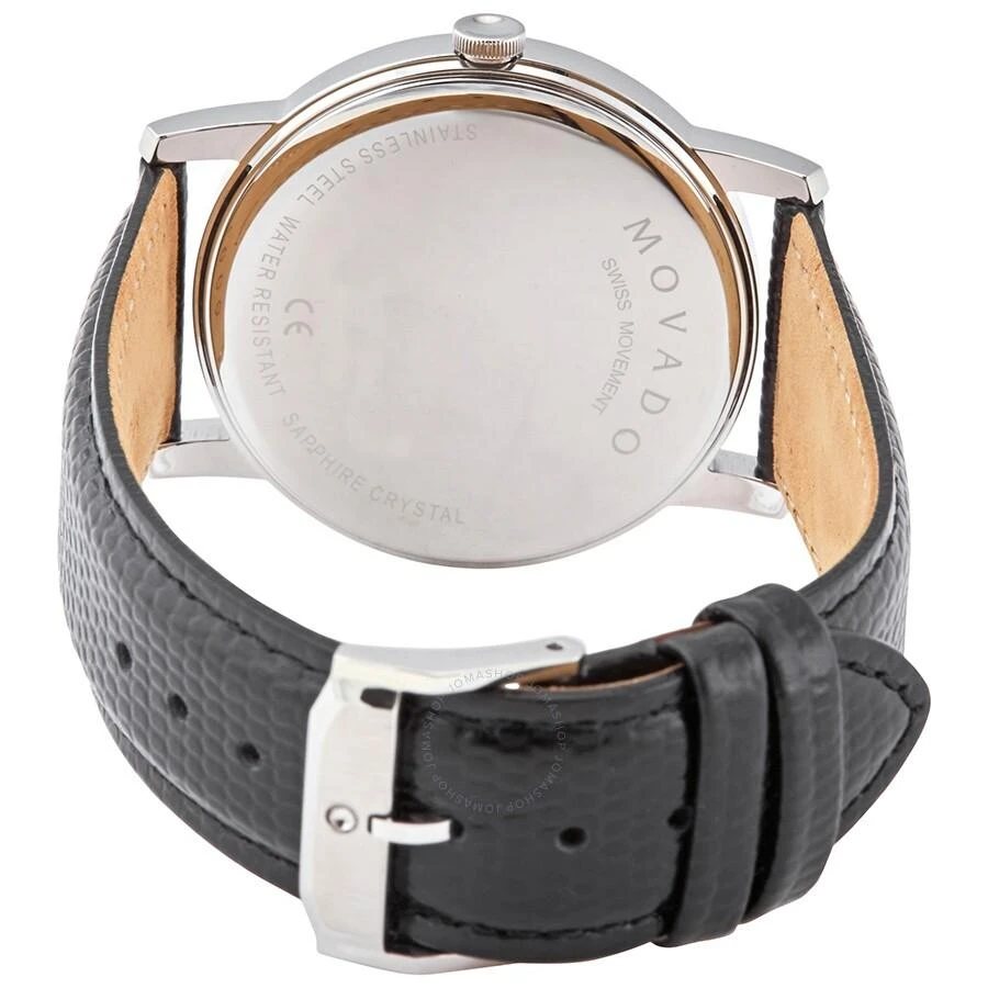 商品Movado|Museum Blue Dial Men's Watch 2100009,价格¥1786,第3张图片详细描述