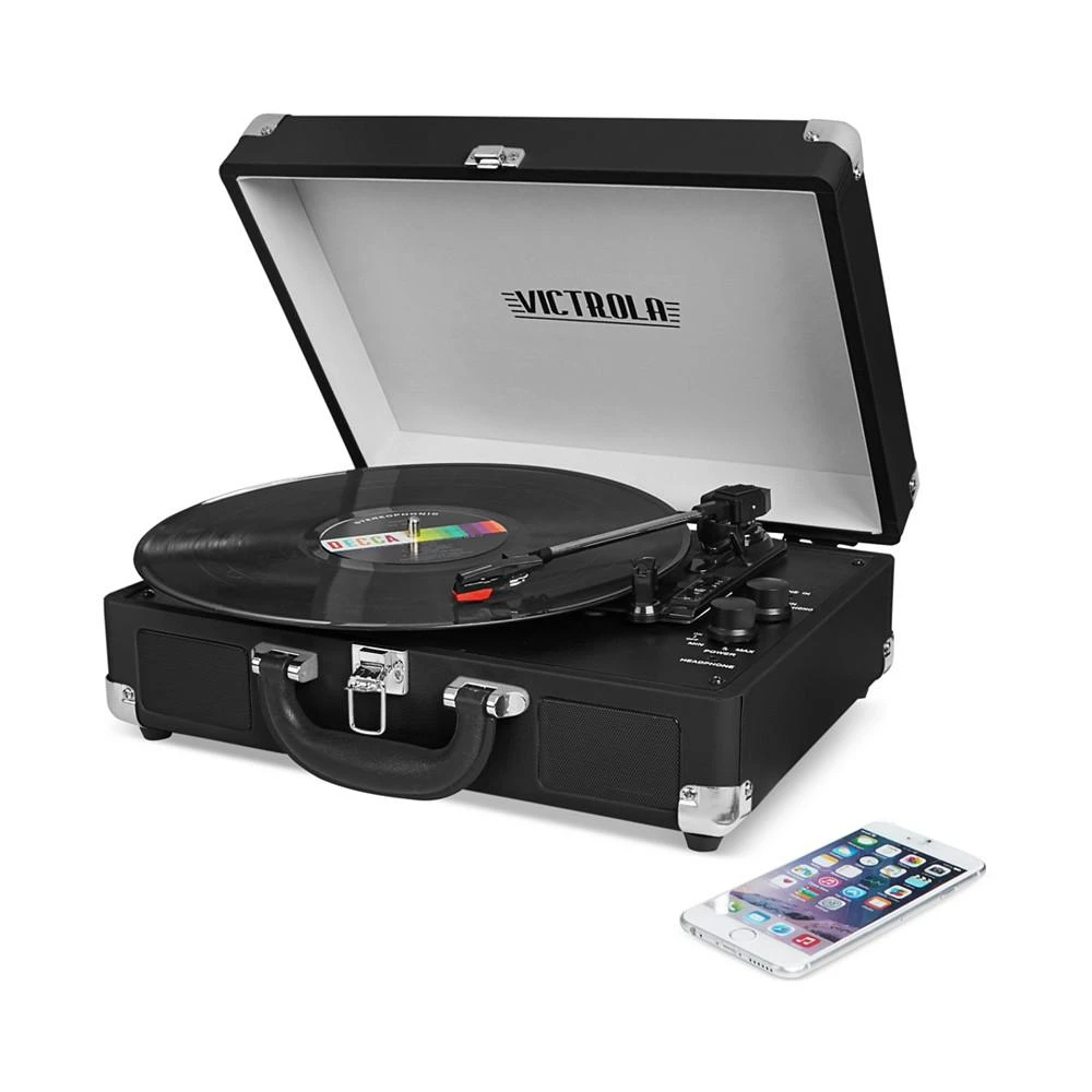 商品Victrola|Victrola 便携手提式蓝牙唱片机,价格¥531,第1张图片