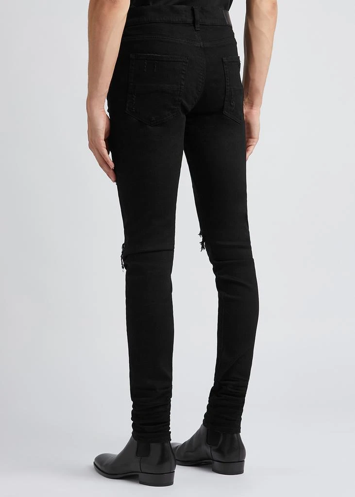 商品AMIRI|MX1 black distressed skinny jeans,价格¥10059,第3张图片详细描述