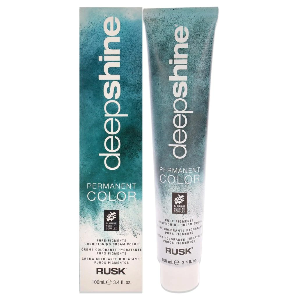 商品Rusk|Deepshine Pure Pigments Conditioning Cream Color - 1.10BB Intense Blue Black by Rusk for Unisex - 3.4 oz Hair Color,价格¥134,第1张图片