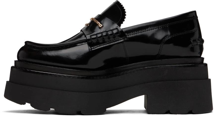 商品Alexander Wang|Black Carter Platform Loafers,价格¥6313,第3张图片详细描述