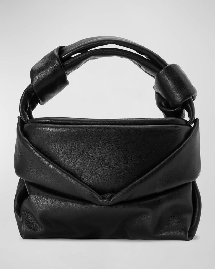 Kiss Padded Lambskin Top-Handle Bag商品第1张图片规格展示