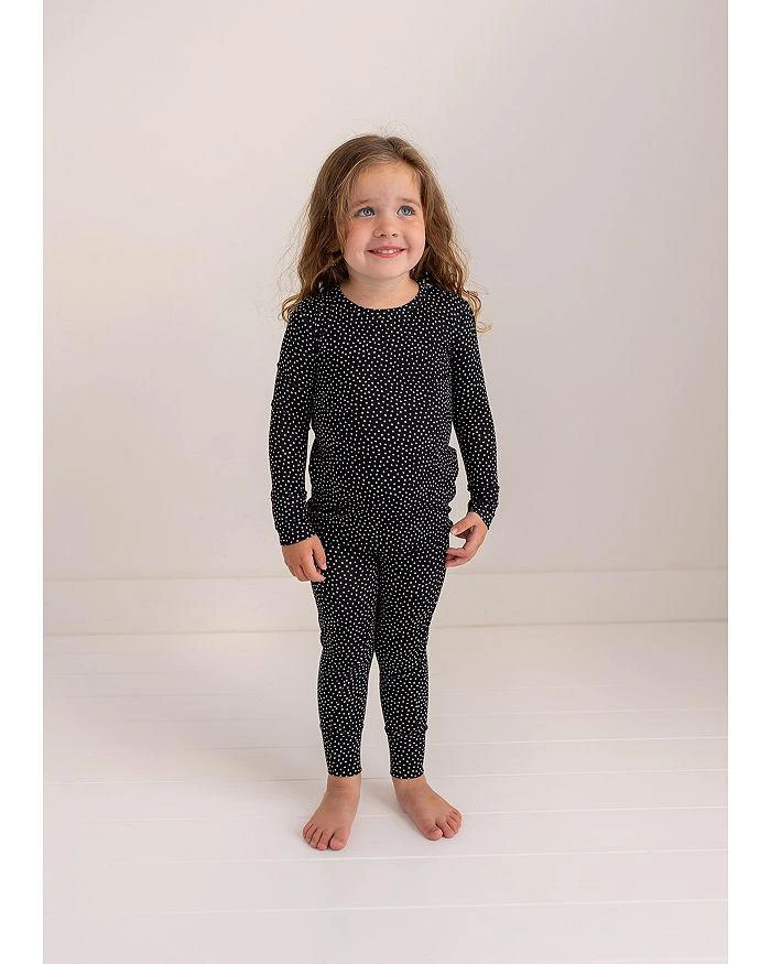 商品Posh Peanut|Girls' Aggie Dotted Print Pajamas - Baby, Little Kid ,价格¥90,第2张图片详细描述