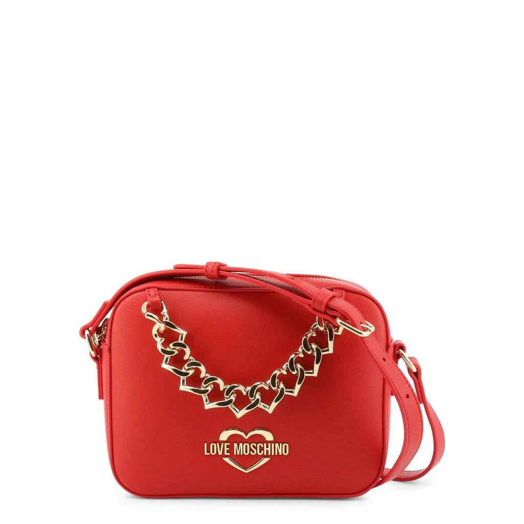 商品Moschino|Love Moschino logo-plaque Chain Cross-Body Bag,价格¥907,第3张图片详细描述