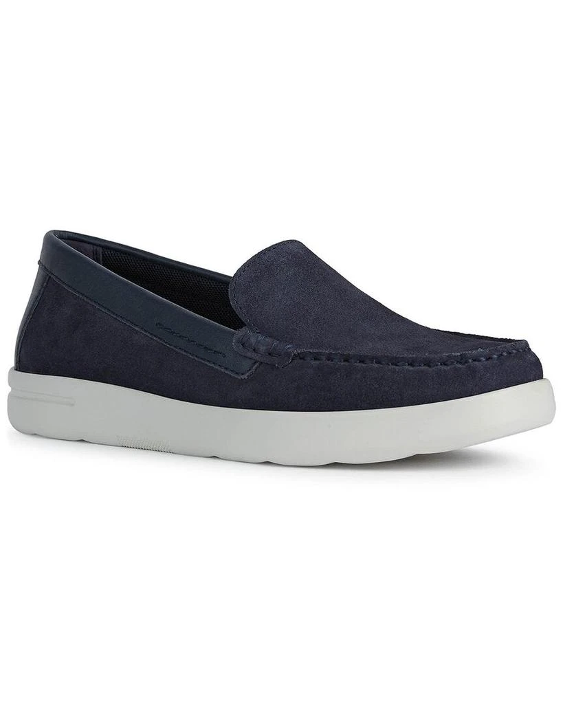 商品Geox|Geox Wxand2J2 Leather & Suede Moccasin,价格¥358,第1张图片