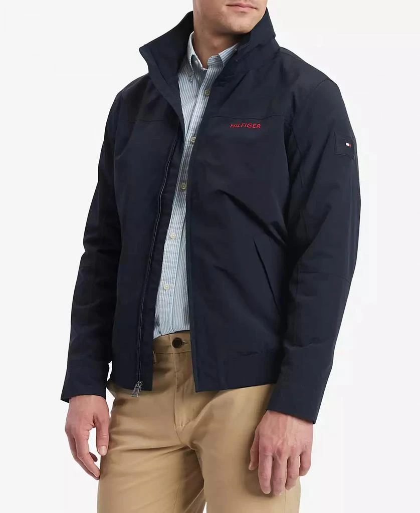 商品Tommy Hilfiger|Men's Big & Tall Hooded Regatta Jacket,价格¥394,第4张图片详细描述