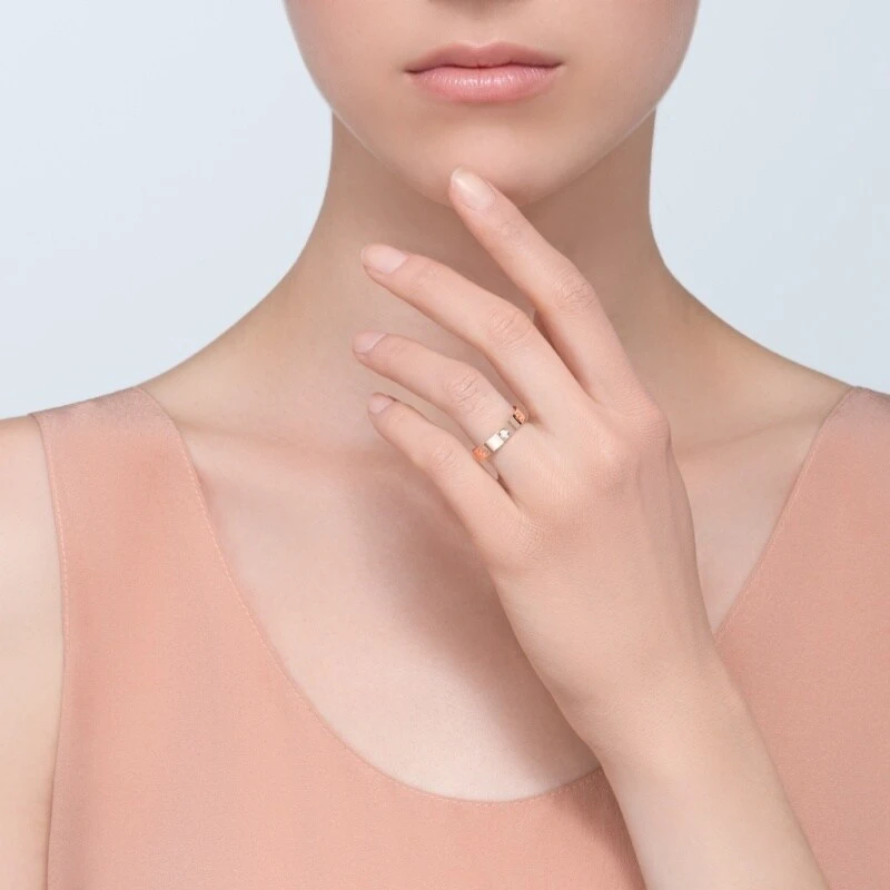 商品[国内直发] Cartier|CARTIER卡地亚 Love情侣对戒 K金 戒指 男女同款情侣款 玫瑰金,价格¥17256,第7张图片详细描述