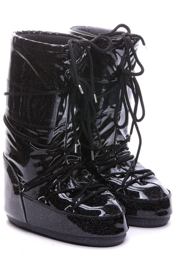 商品Moon Boot|Moon Boot Icon Glitter Lace-Up Boots,价格¥1674,第4张图片详细描述